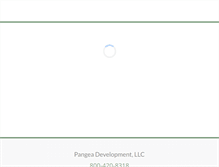 Tablet Screenshot of pangeadevelopment.com